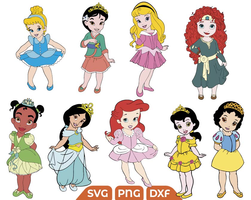 Disney teen princess svg, Disney princesses baby, snow white svg - Free ...