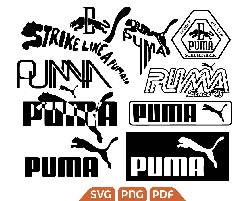 Puma svg, Fashion brands logo svg, luxury brands svg - Svg Files For Crafts