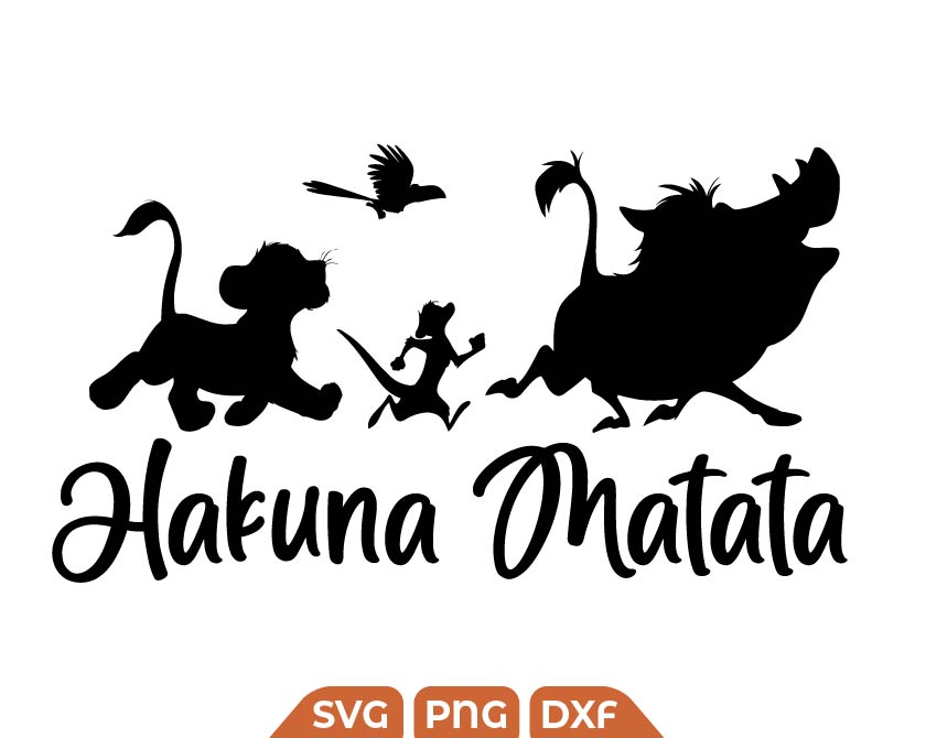 Timon and Pumba svg, Hakuna Matata svg - Svg Files For Crafts