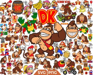 Bundle Donkey Kong Svg, Donkey Kong Game Online Svg Png