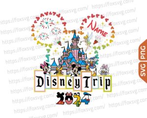 Beautiful Mickey Magic Kingdom Trip Svg, Disney Trip Svg Png