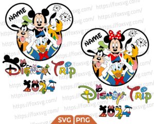 Disneyland Friends Family Trip Svg, Mickey Vacay Mode Png