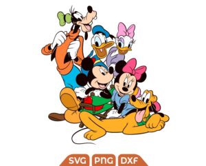 Mickey Friends Trip Svg, Mouse Best Friends Png Svg